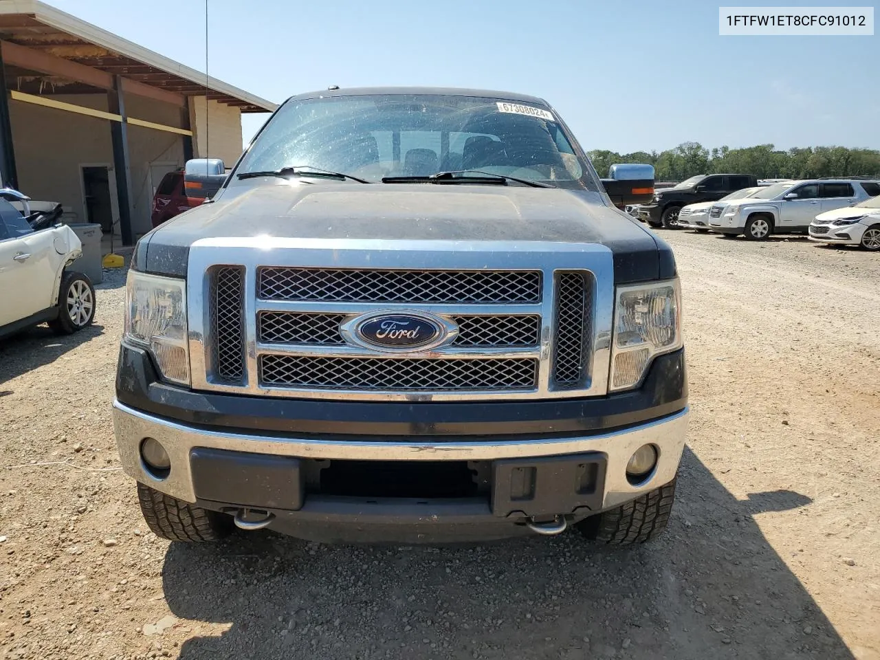 2012 Ford F150 Supercrew VIN: 1FTFW1ET8CFC91012 Lot: 67308024