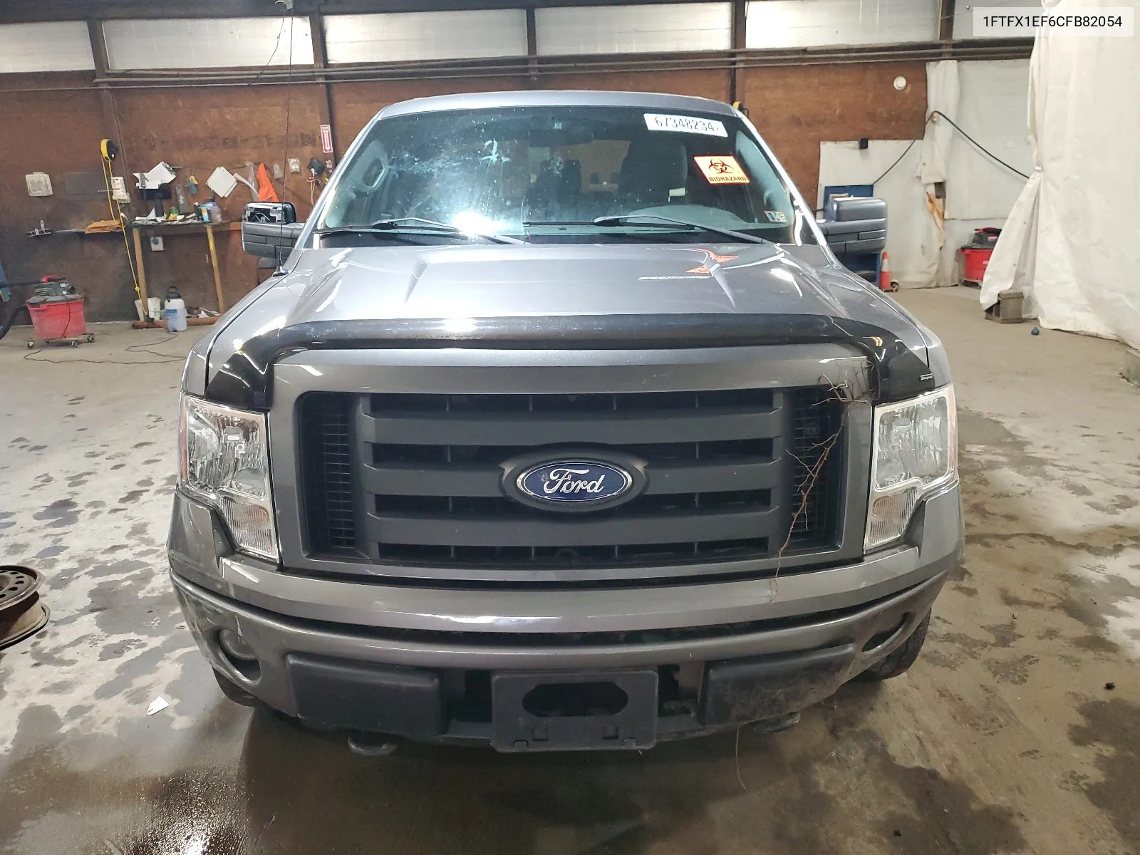 1FTFX1EF6CFB82054 2012 Ford F150 Super Cab