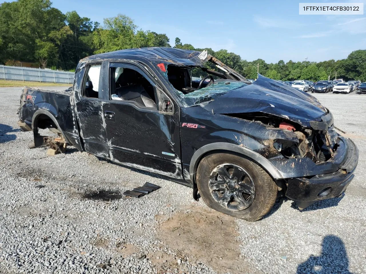 2012 Ford F150 Super Cab VIN: 1FTFX1ET4CFB30122 Lot: 67384444