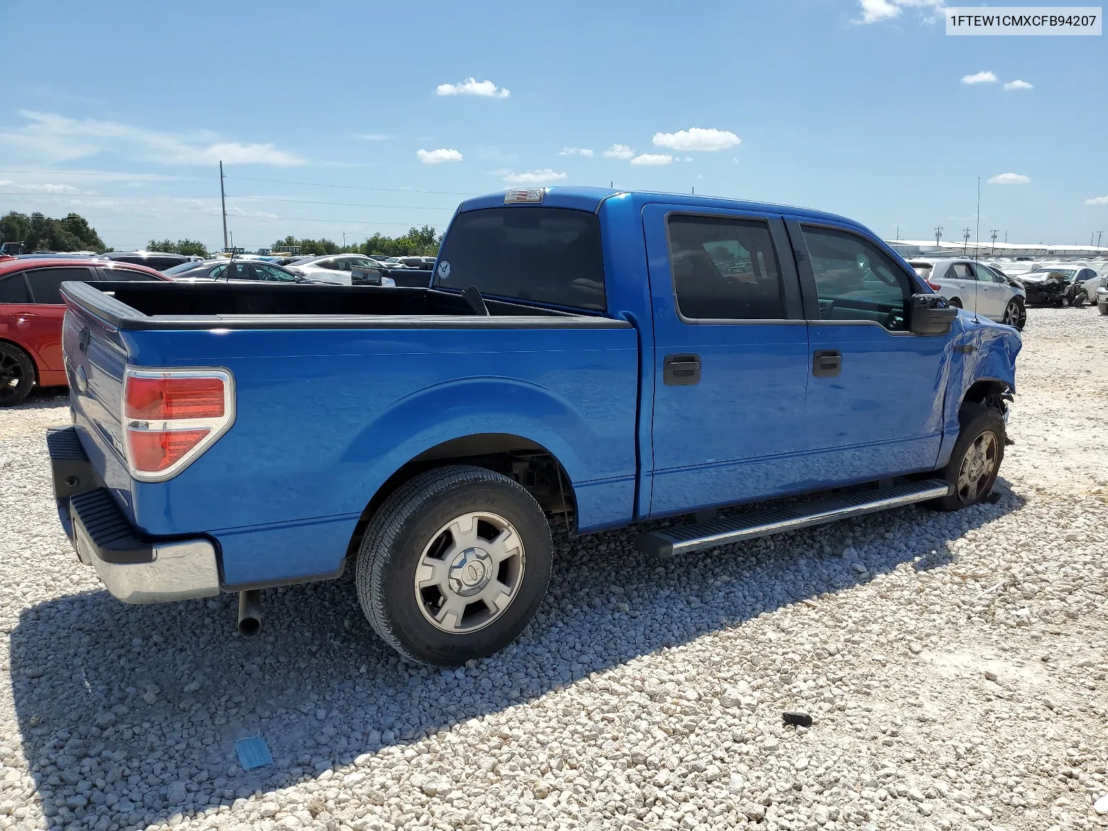 2012 Ford F150 Supercrew VIN: 1FTEW1CMXCFB94207 Lot: 67393424