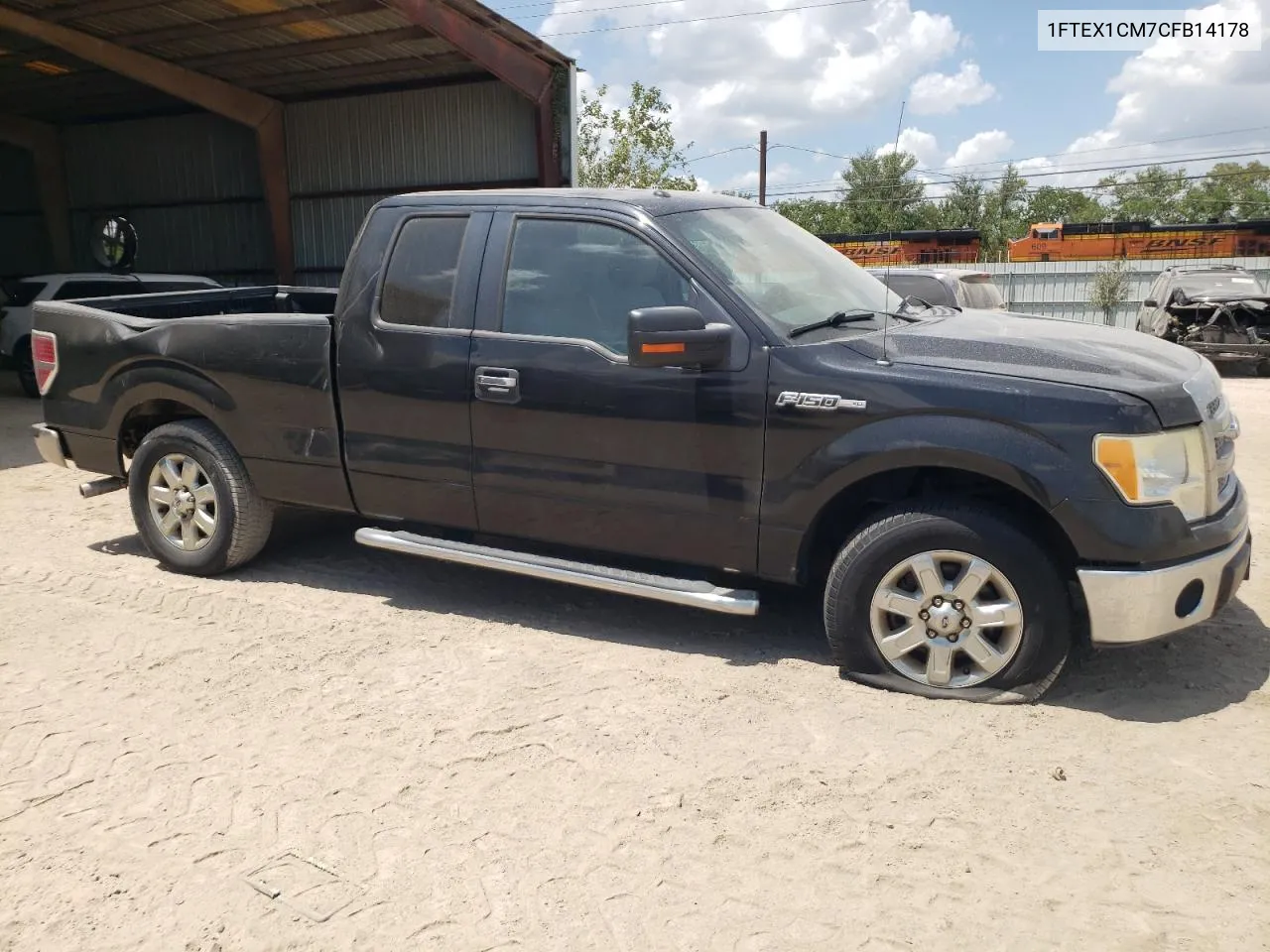 1FTEX1CM7CFB14178 2012 Ford F150 Super Cab