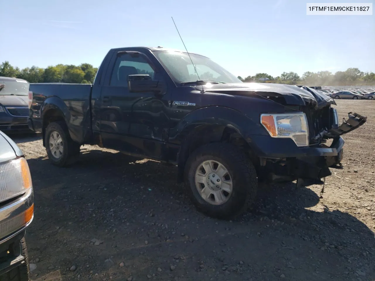 2012 Ford F150 VIN: 1FTMF1EM9CKE11827 Lot: 68025954