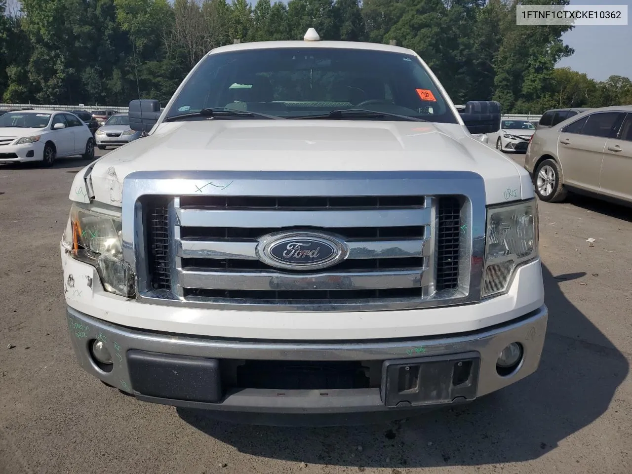 2012 Ford F150 VIN: 1FTNF1CTXCKE10362 Lot: 68210924