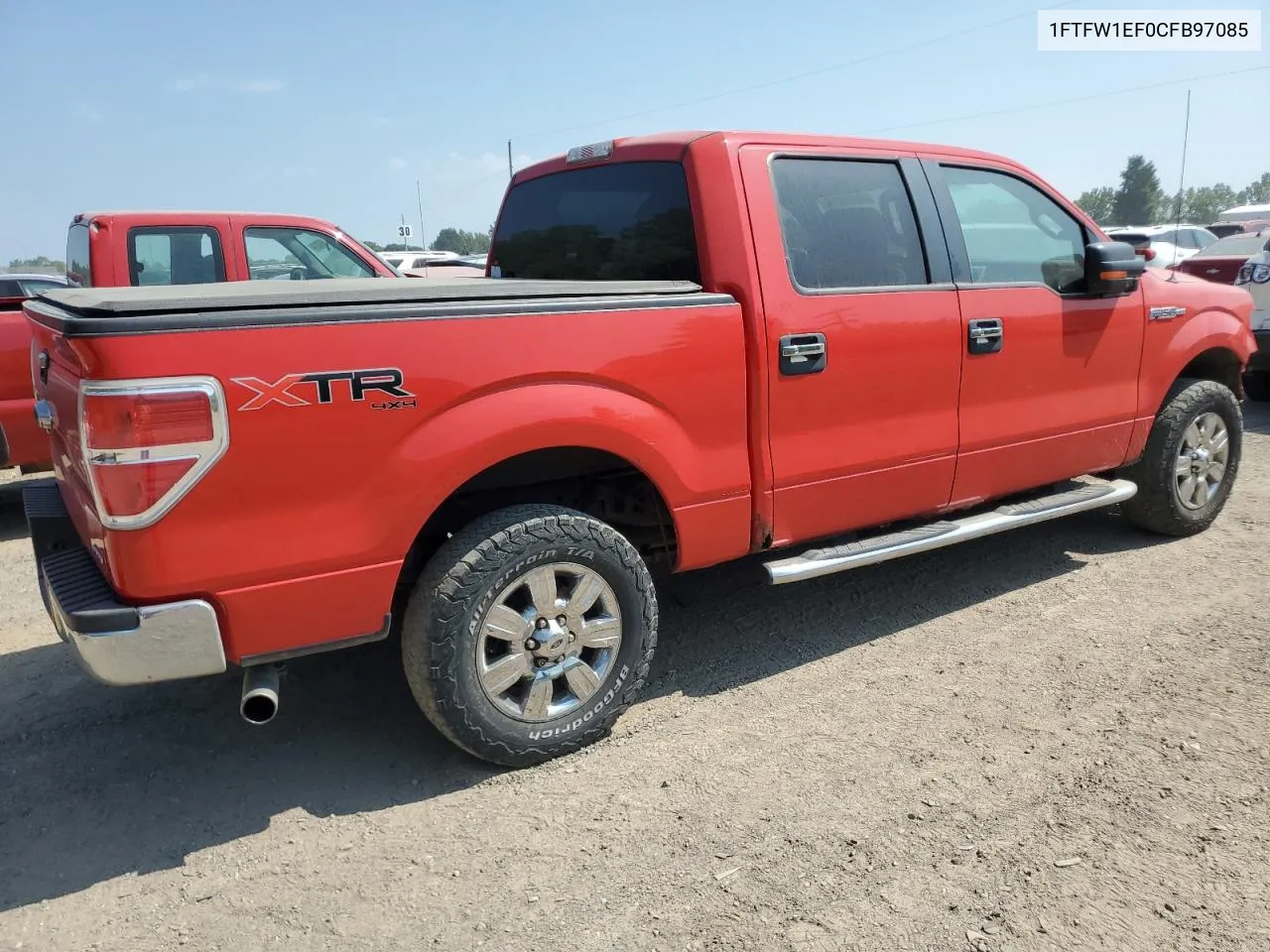 2012 Ford F150 Supercrew VIN: 1FTFW1EF0CFB97085 Lot: 68211944