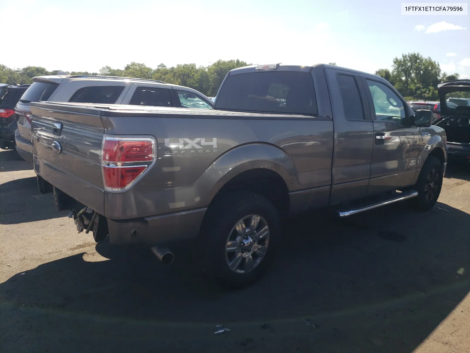 2012 Ford F150 Super Cab VIN: 1FTFX1ET1CFA79596 Lot: 68214764