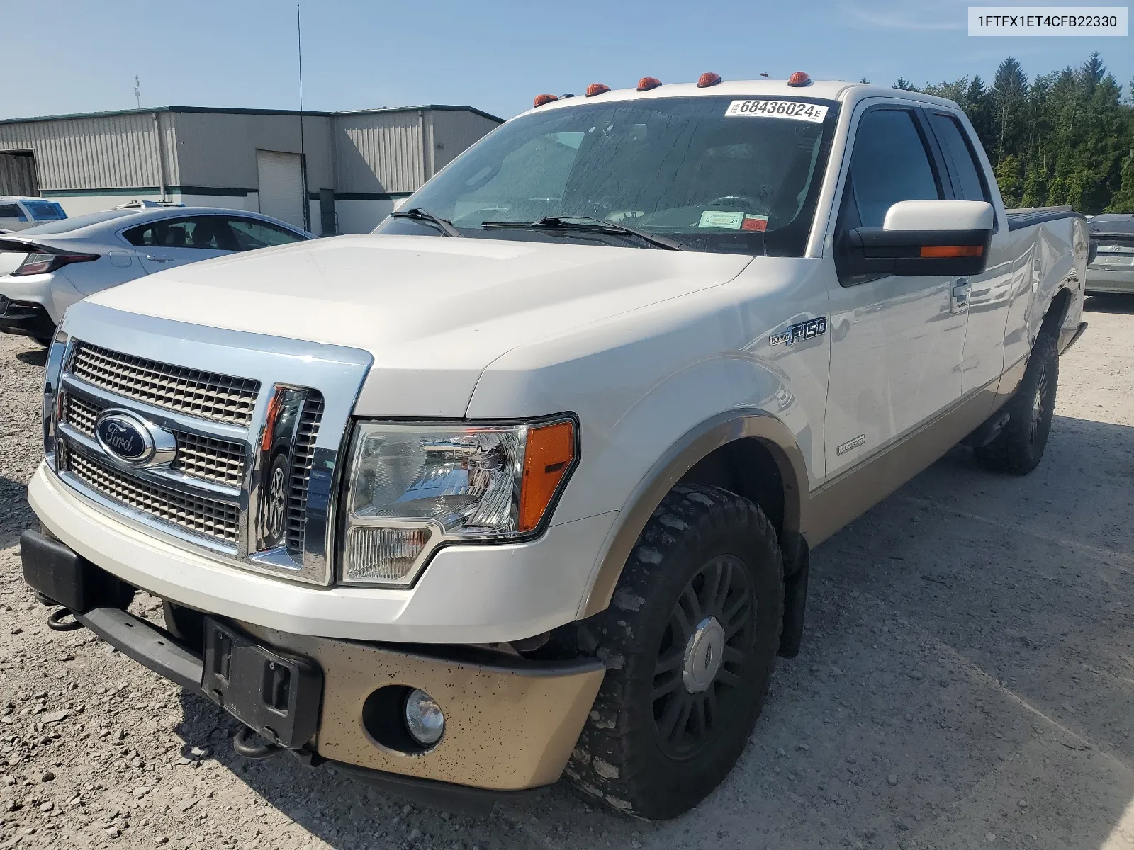 1FTFX1ET4CFB22330 2012 Ford F150 Super Cab