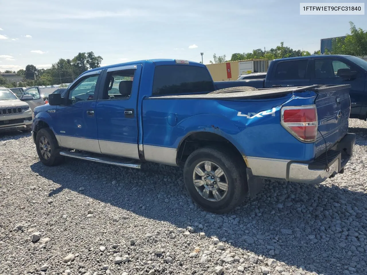 2012 Ford F150 Supercrew VIN: 1FTFW1ET9CFC31840 Lot: 68445624