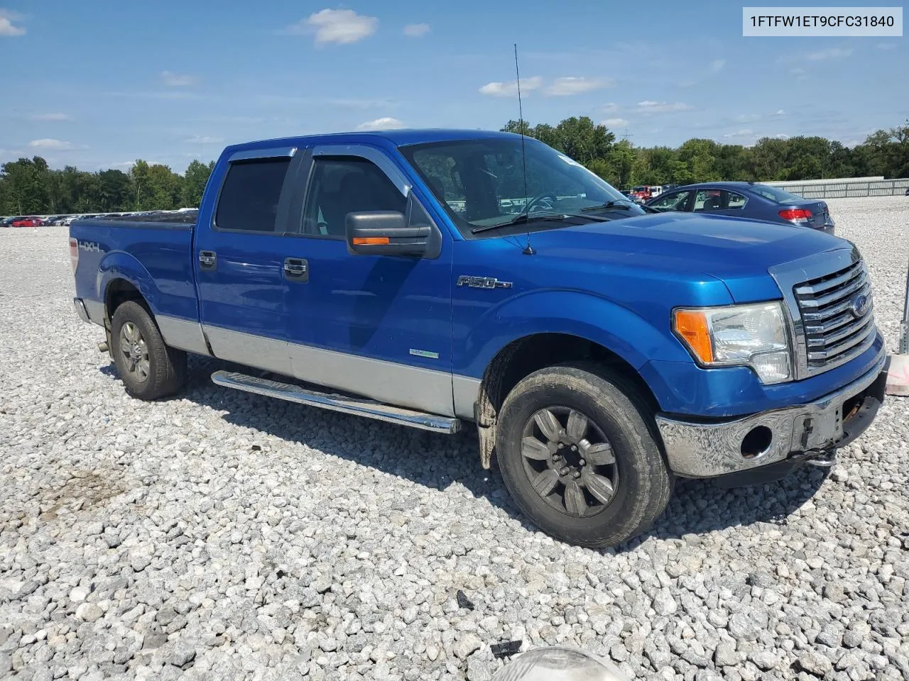 2012 Ford F150 Supercrew VIN: 1FTFW1ET9CFC31840 Lot: 68445624