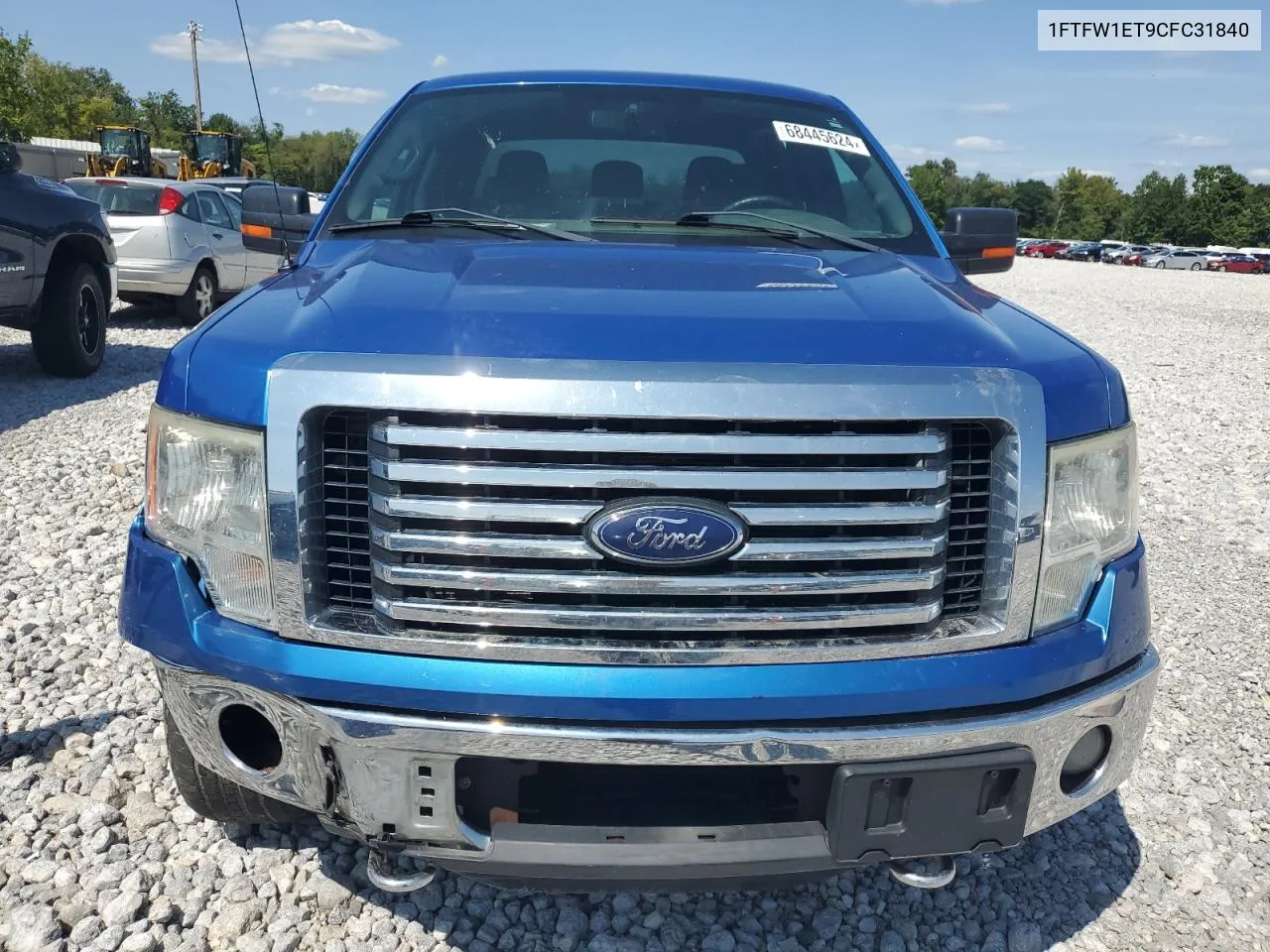 2012 Ford F150 Supercrew VIN: 1FTFW1ET9CFC31840 Lot: 68445624