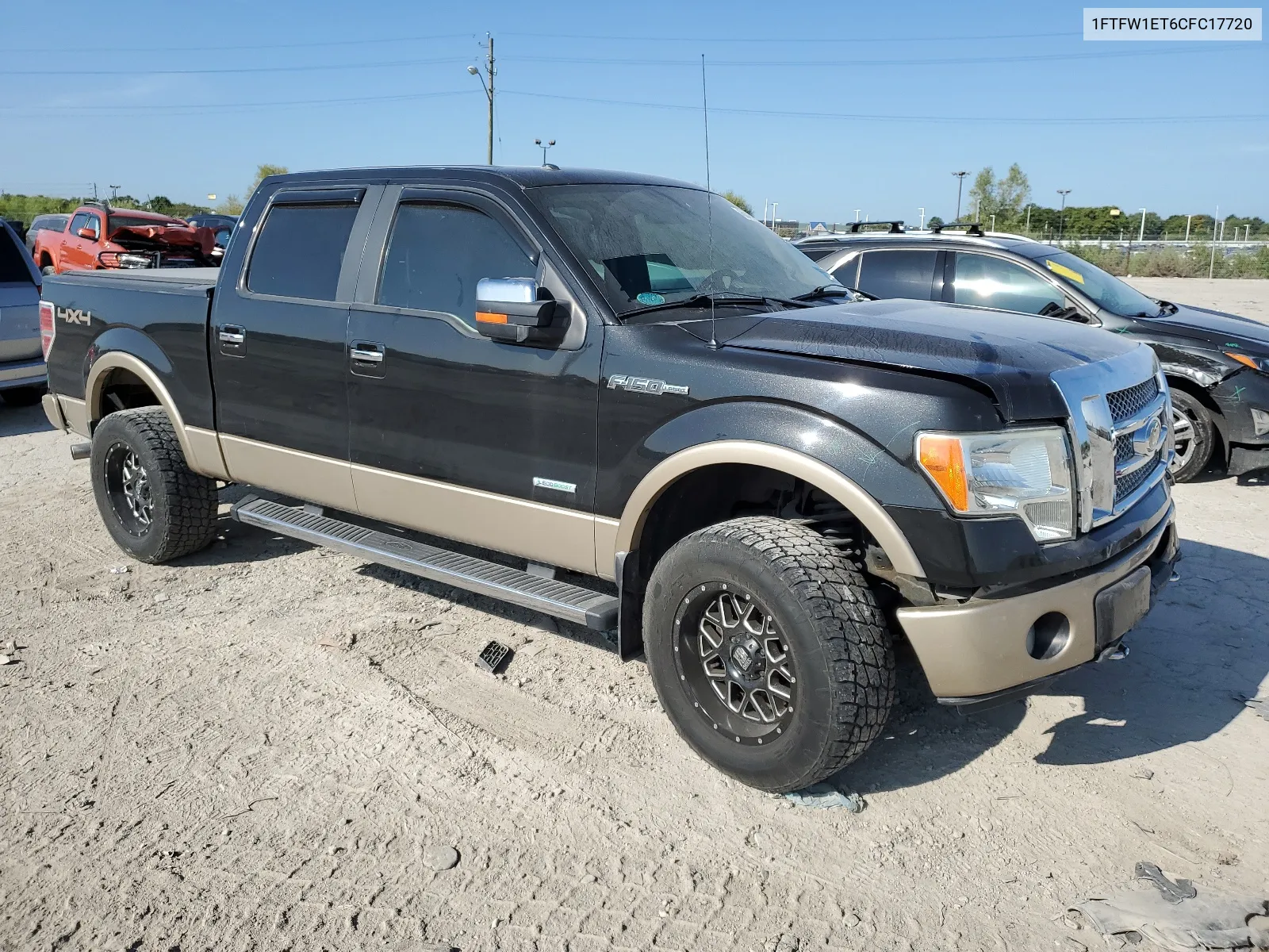 1FTFW1ET6CFC17720 2012 Ford F150 Supercrew