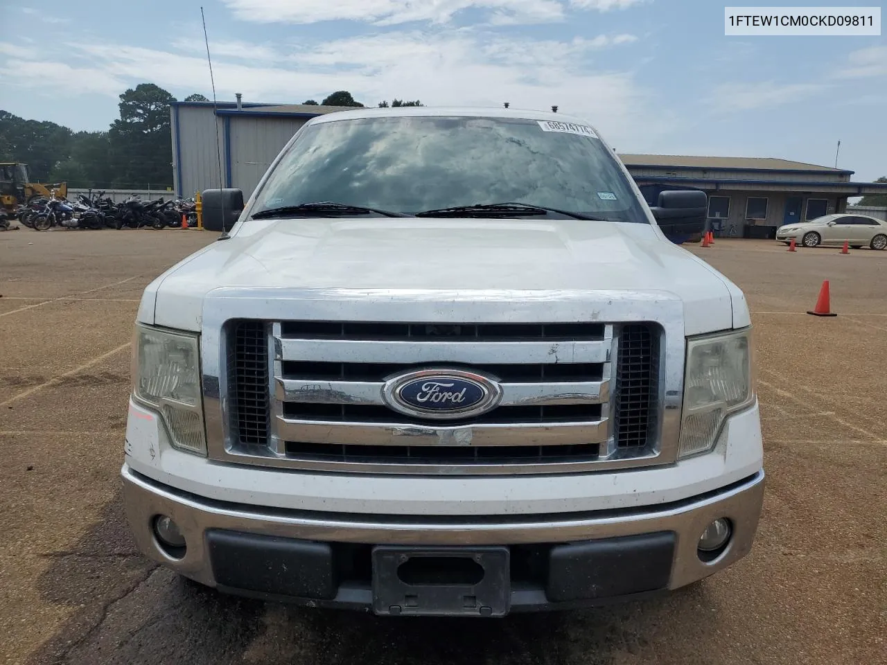 2012 Ford F150 Supercrew VIN: 1FTEW1CM0CKD09811 Lot: 68574774