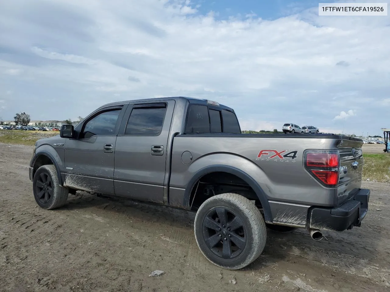 2012 Ford F150 Supercrew VIN: 1FTFW1ET6CFA19526 Lot: 68694934