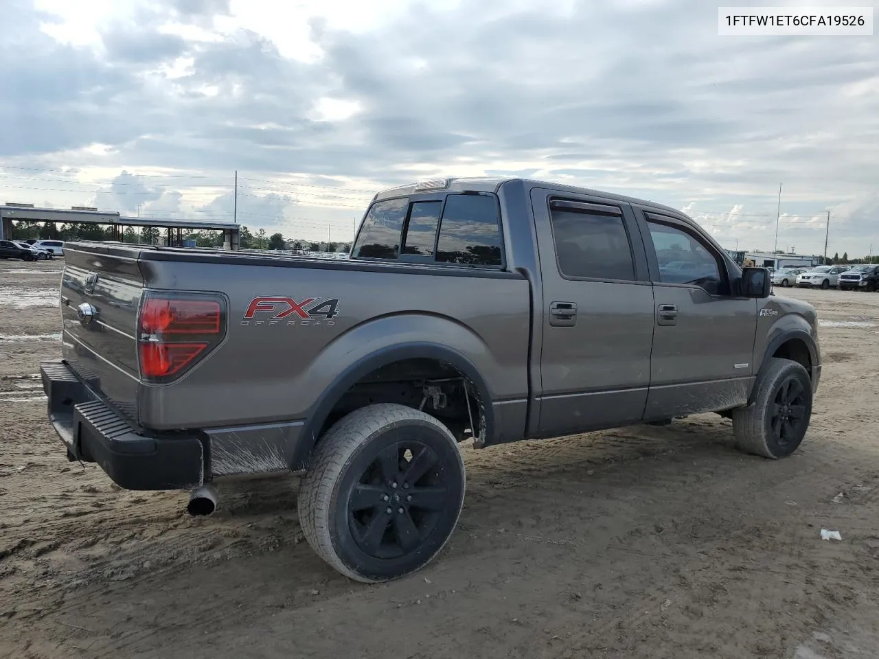 2012 Ford F150 Supercrew VIN: 1FTFW1ET6CFA19526 Lot: 68694934