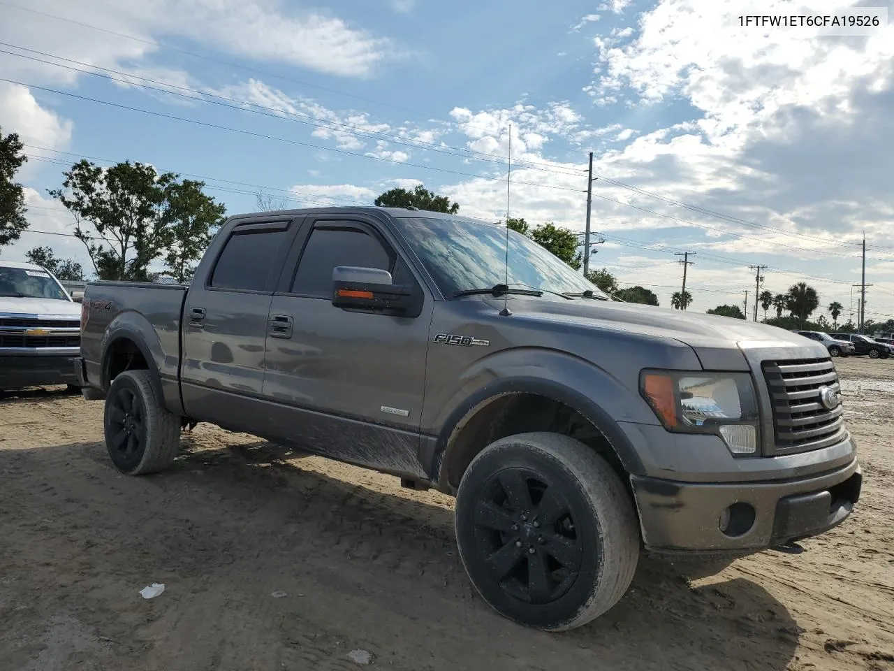 2012 Ford F150 Supercrew VIN: 1FTFW1ET6CFA19526 Lot: 68694934