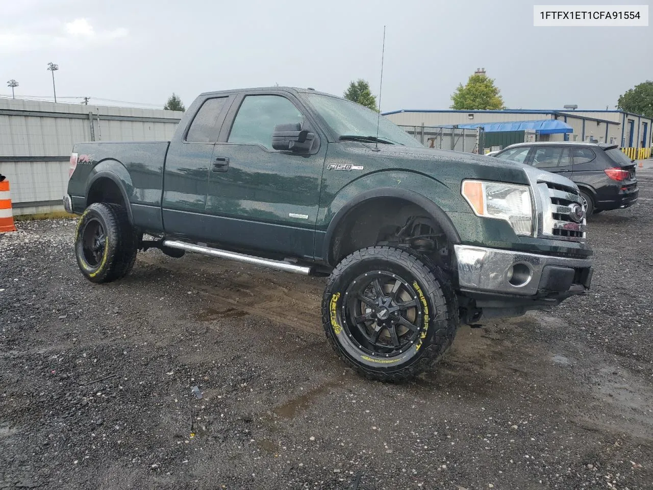 1FTFX1ET1CFA91554 2012 Ford F150 Super Cab