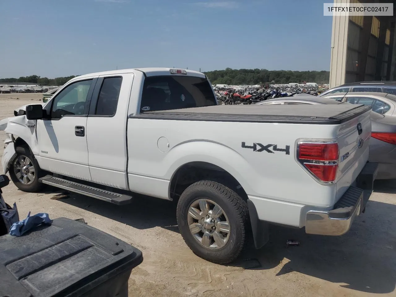 1FTFX1ET0CFC02417 2012 Ford F150 Super Cab