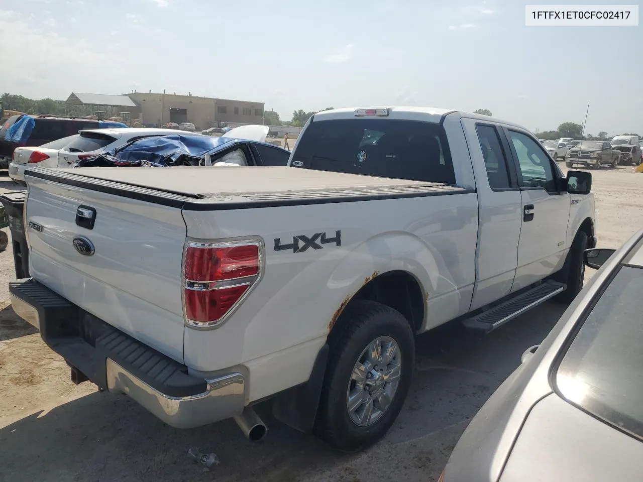 1FTFX1ET0CFC02417 2012 Ford F150 Super Cab