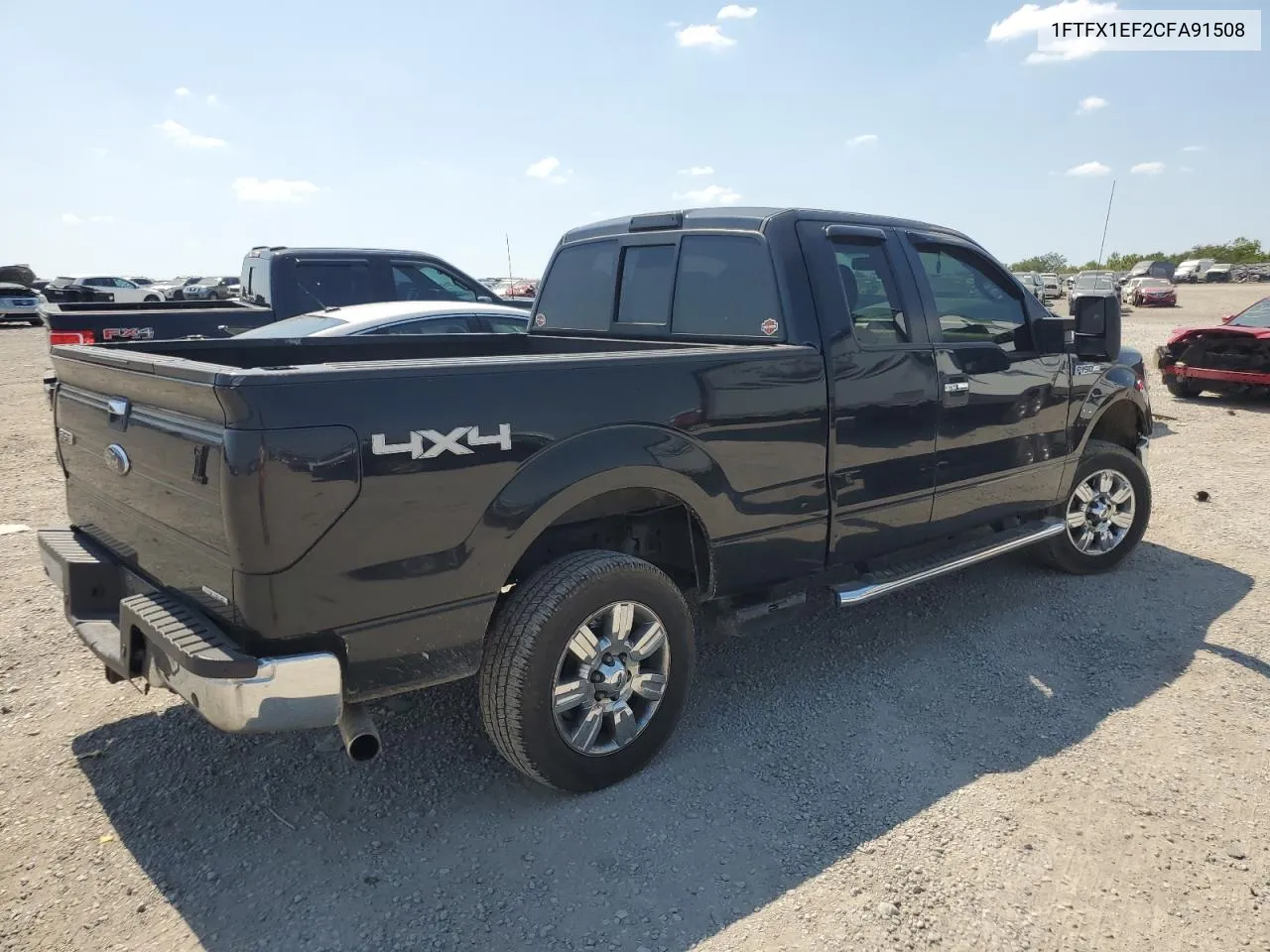 2012 Ford F150 Super Cab VIN: 1FTFX1EF2CFA91508 Lot: 69015954