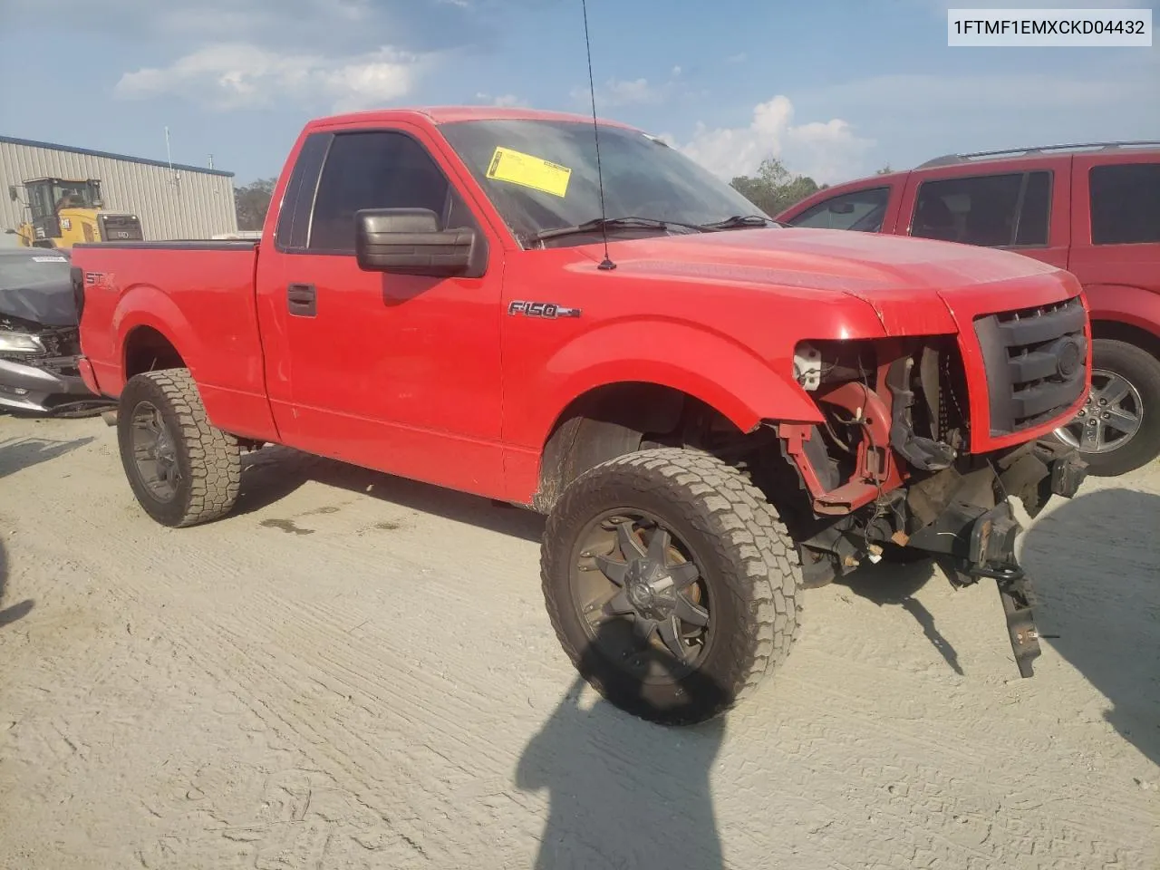 1FTMF1EMXCKD04432 2012 Ford F150