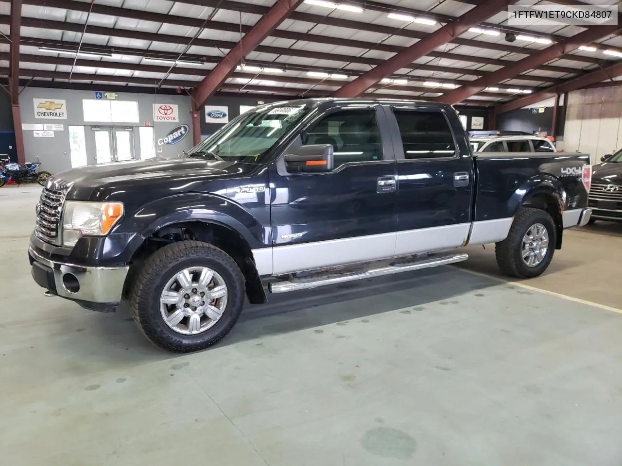 2012 Ford F150 Supercrew VIN: 1FTFW1ET9CKD84807 Lot: 69180064