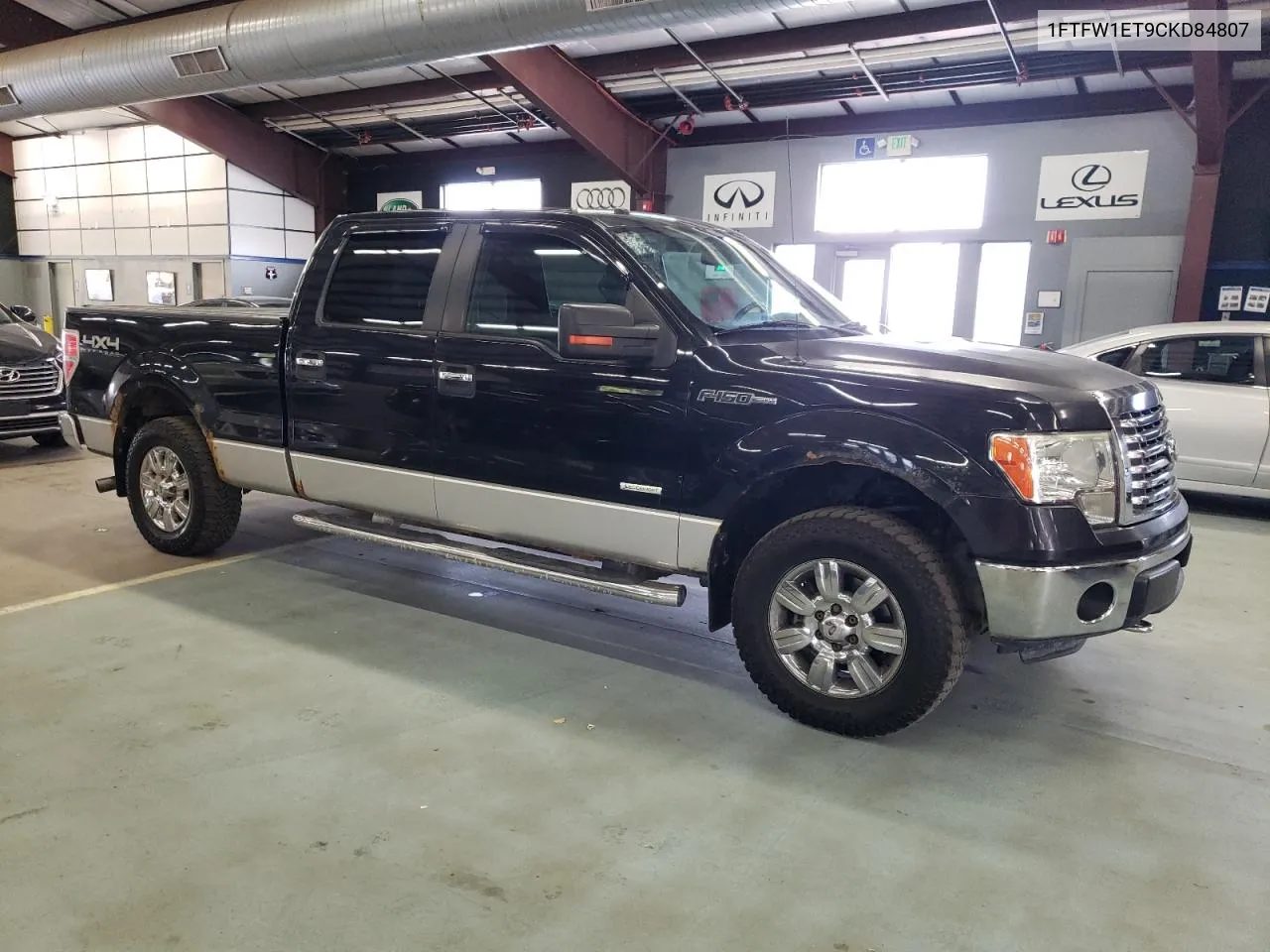 2012 Ford F150 Supercrew VIN: 1FTFW1ET9CKD84807 Lot: 69180064