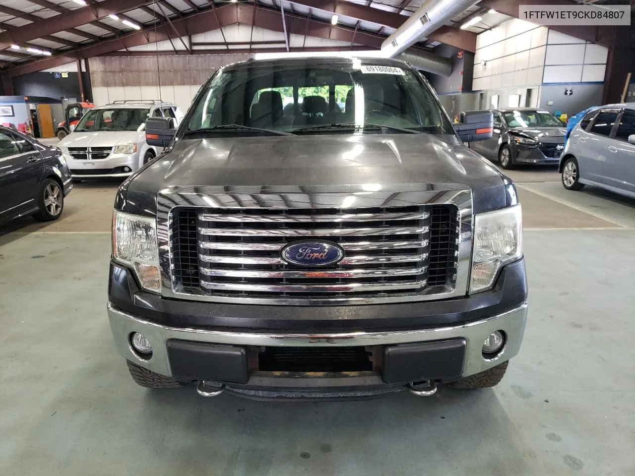 2012 Ford F150 Supercrew VIN: 1FTFW1ET9CKD84807 Lot: 69180064