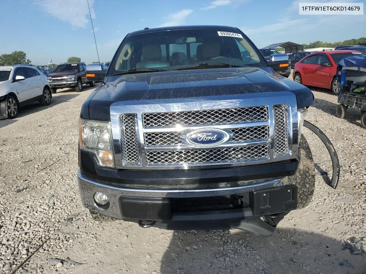 1FTFW1ET6CKD14679 2012 Ford F150 Supercrew