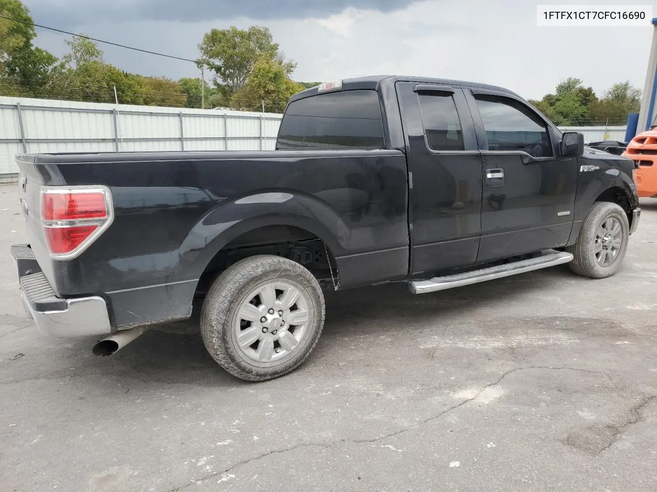 2012 Ford F150 Super Cab VIN: 1FTFX1CT7CFC16690 Lot: 69395374