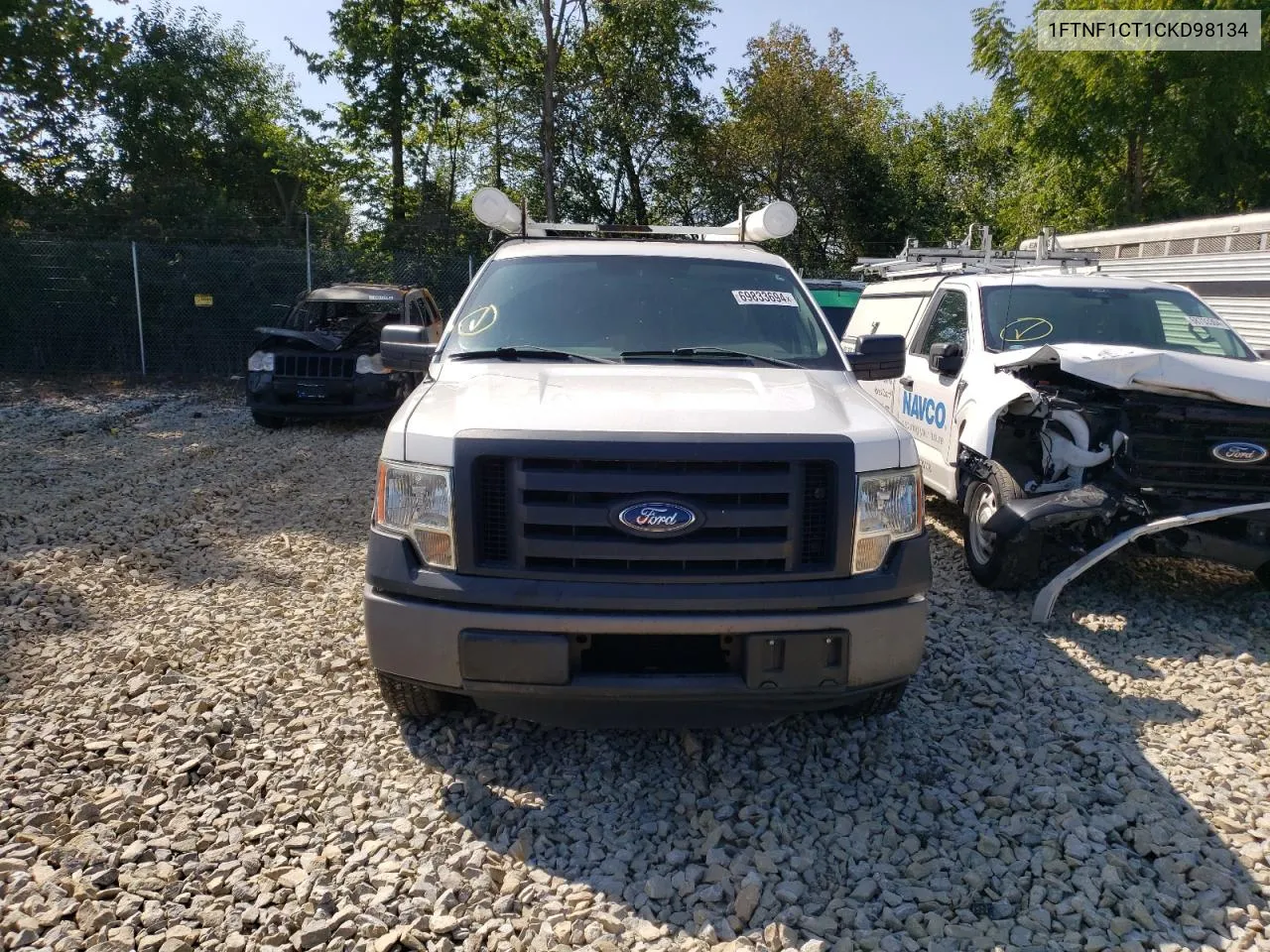 1FTNF1CT1CKD98134 2012 Ford F150