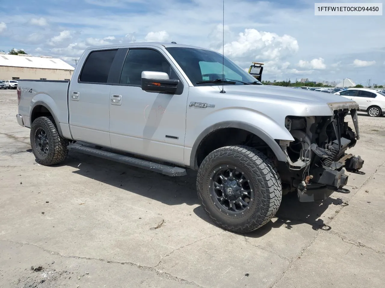 2012 Ford F150 Supercrew VIN: 1FTFW1ET0CKD94450 Lot: 69838374