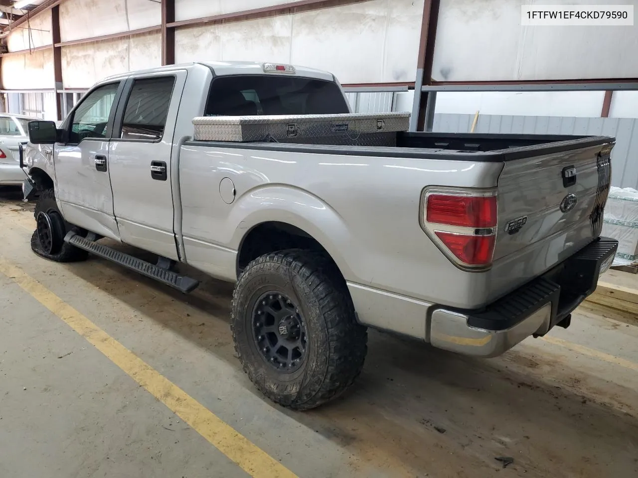 1FTFW1EF4CKD79590 2012 Ford F150 Supercrew