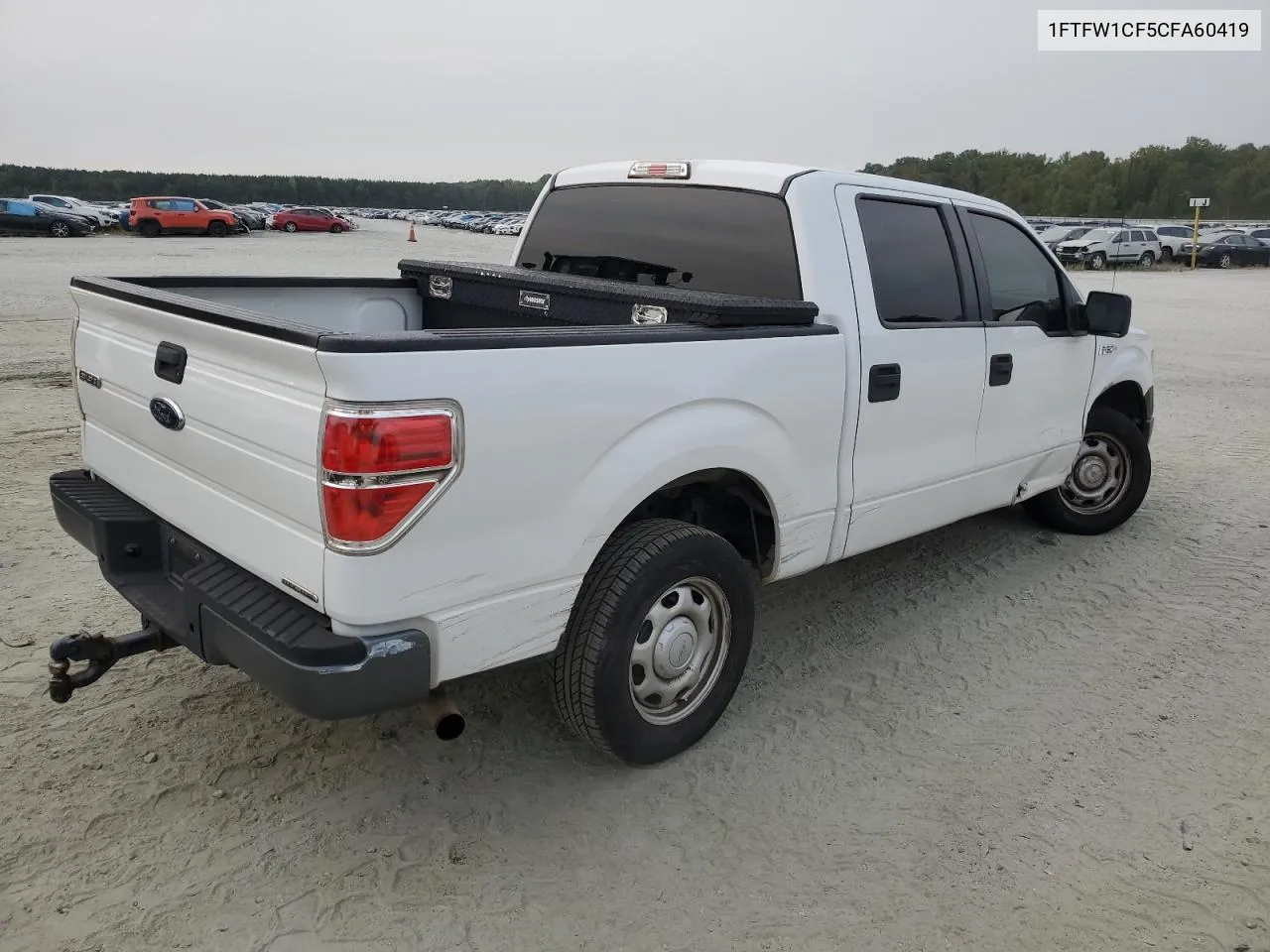 1FTFW1CF5CFA60419 2012 Ford F150 Supercrew