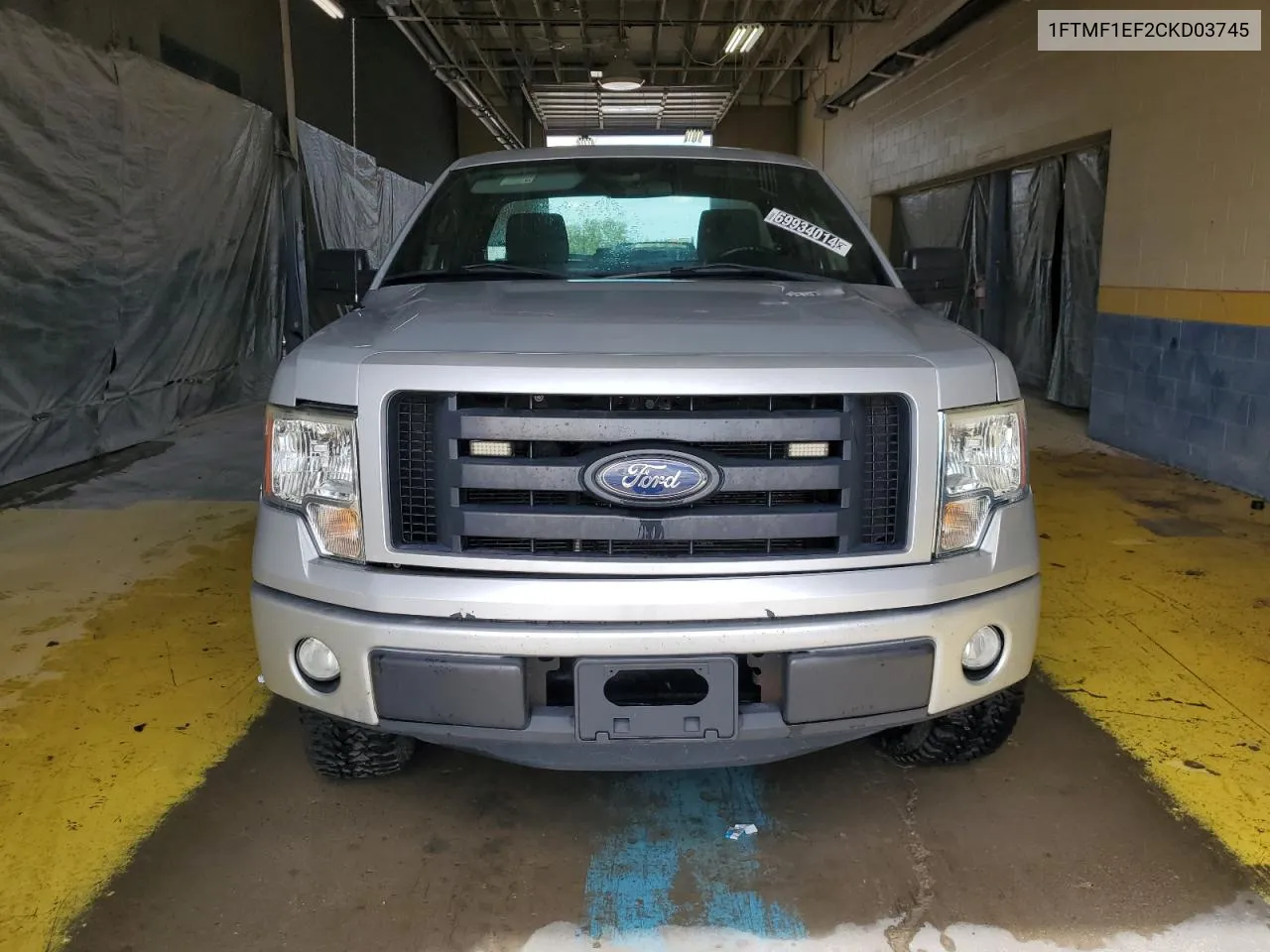 2012 Ford F150 VIN: 1FTMF1EF2CKD03745 Lot: 69934014