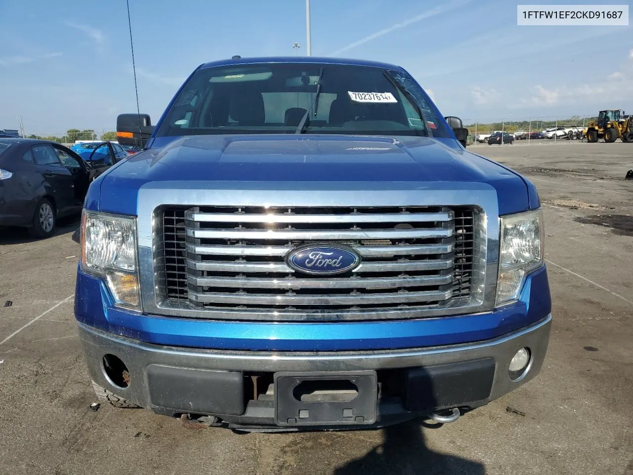 1FTFW1EF2CKD91687 2012 Ford F150 Supercrew