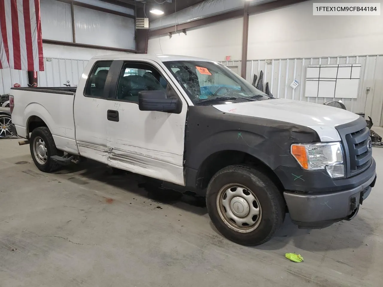 2012 Ford F150 Super Cab VIN: 1FTEX1CM9CFB44184 Lot: 70265224