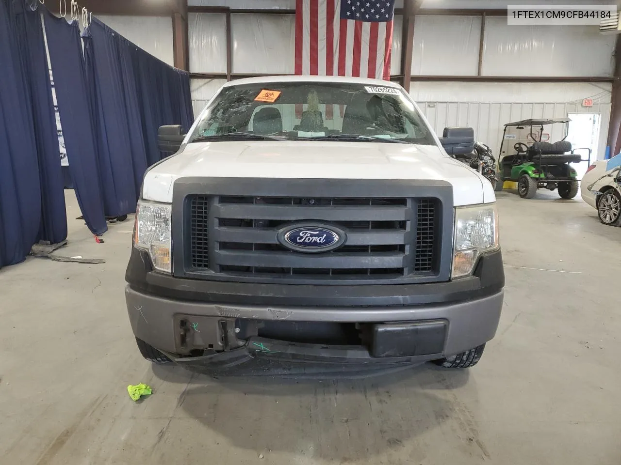 2012 Ford F150 Super Cab VIN: 1FTEX1CM9CFB44184 Lot: 70265224