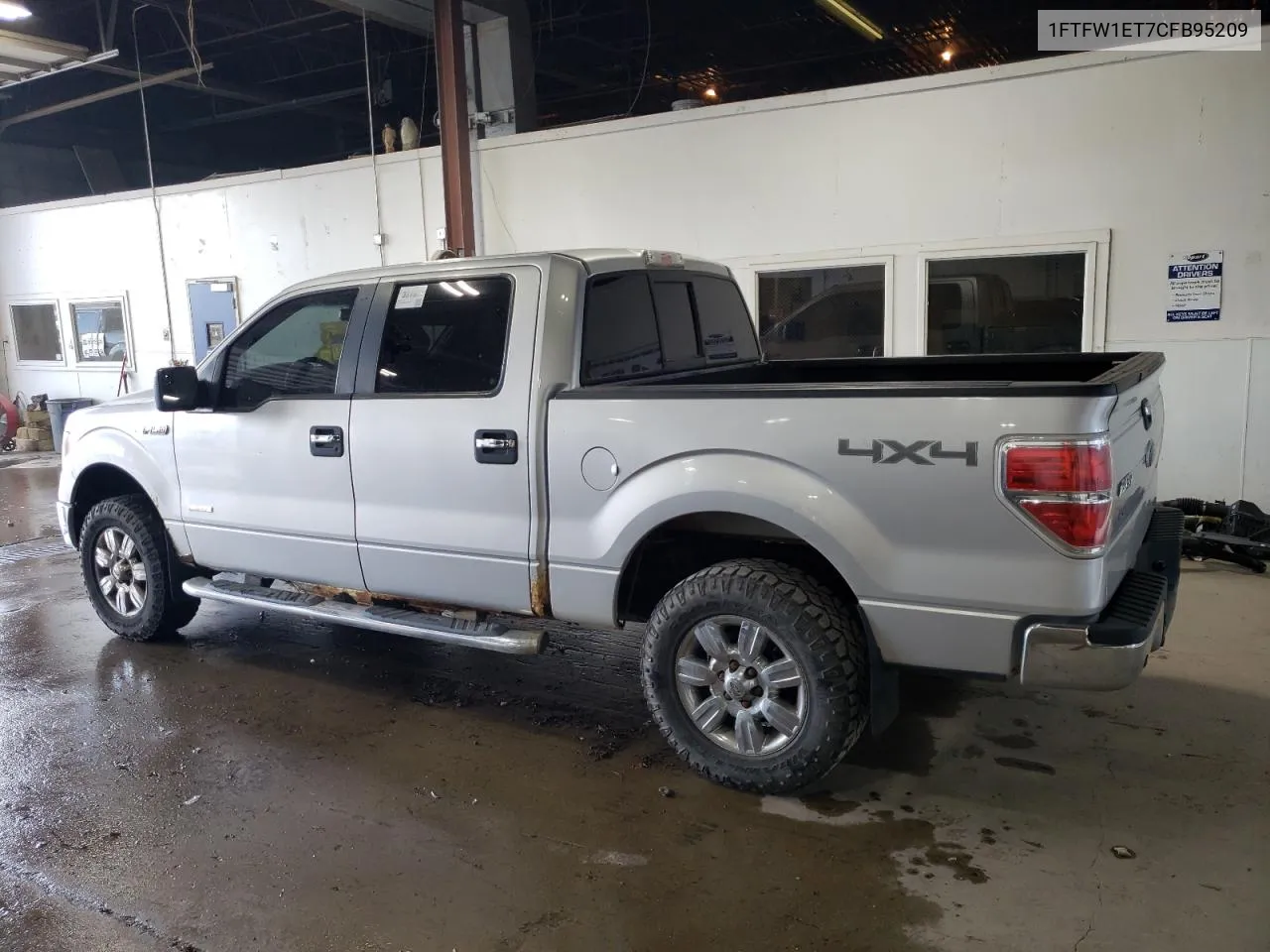 1FTFW1ET7CFB95209 2012 Ford F150 Supercrew