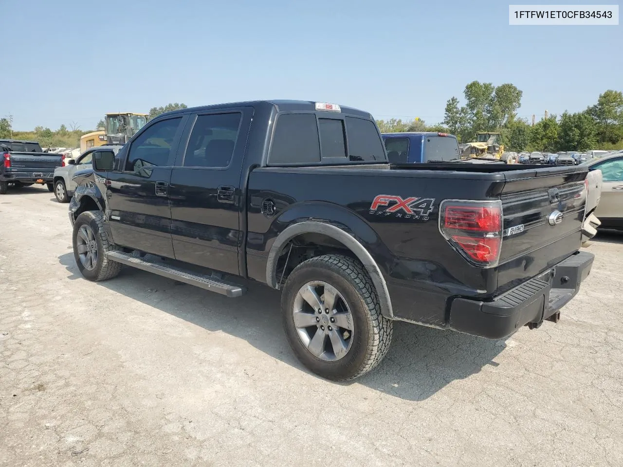 1FTFW1ET0CFB34543 2012 Ford F150 Supercrew