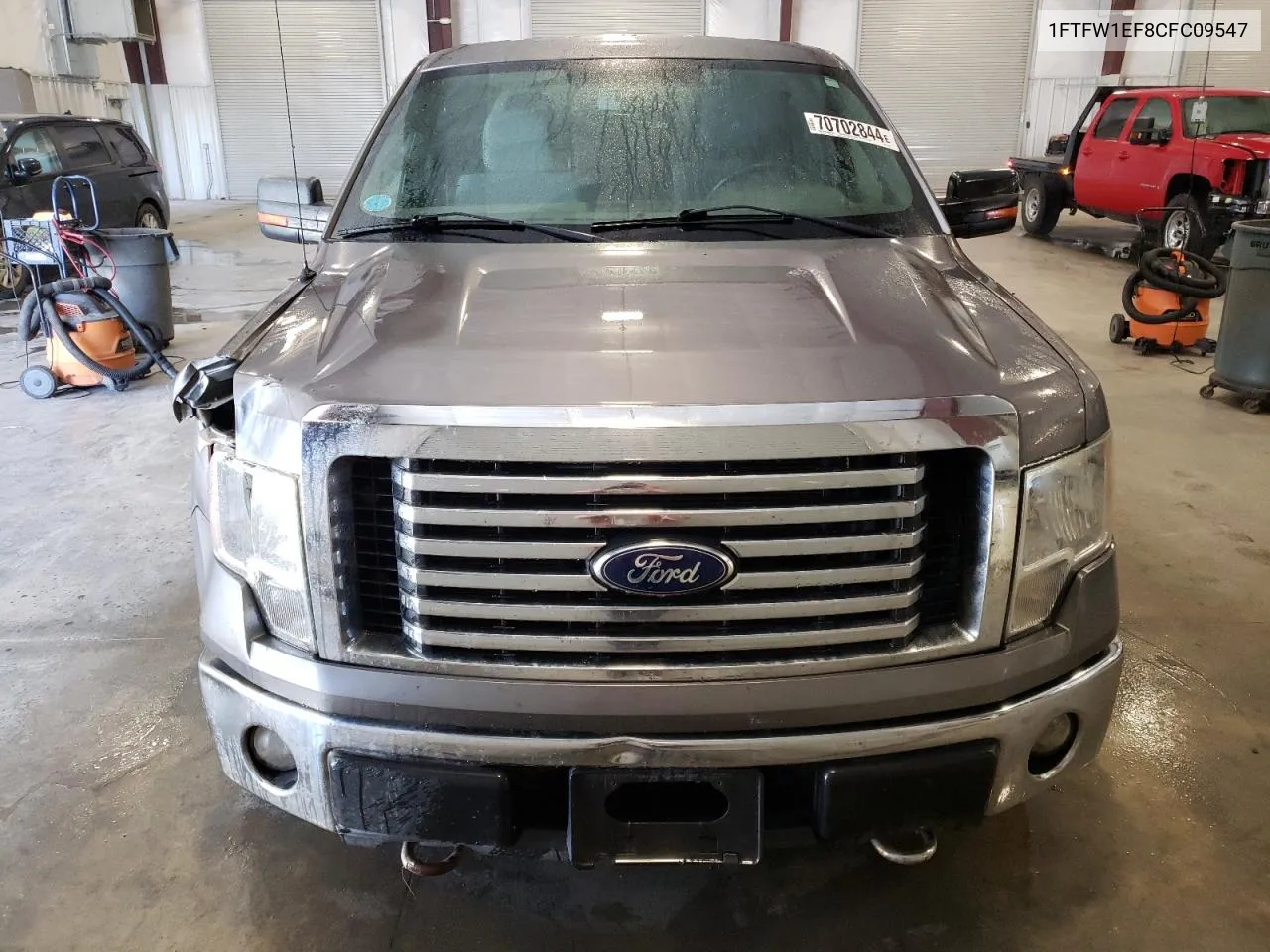 2012 Ford F150 Supercrew VIN: 1FTFW1EF8CFC09547 Lot: 70702844