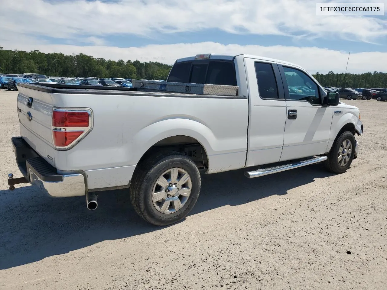 2012 Ford F150 Super Cab VIN: 1FTFX1CF6CFC68175 Lot: 70751824