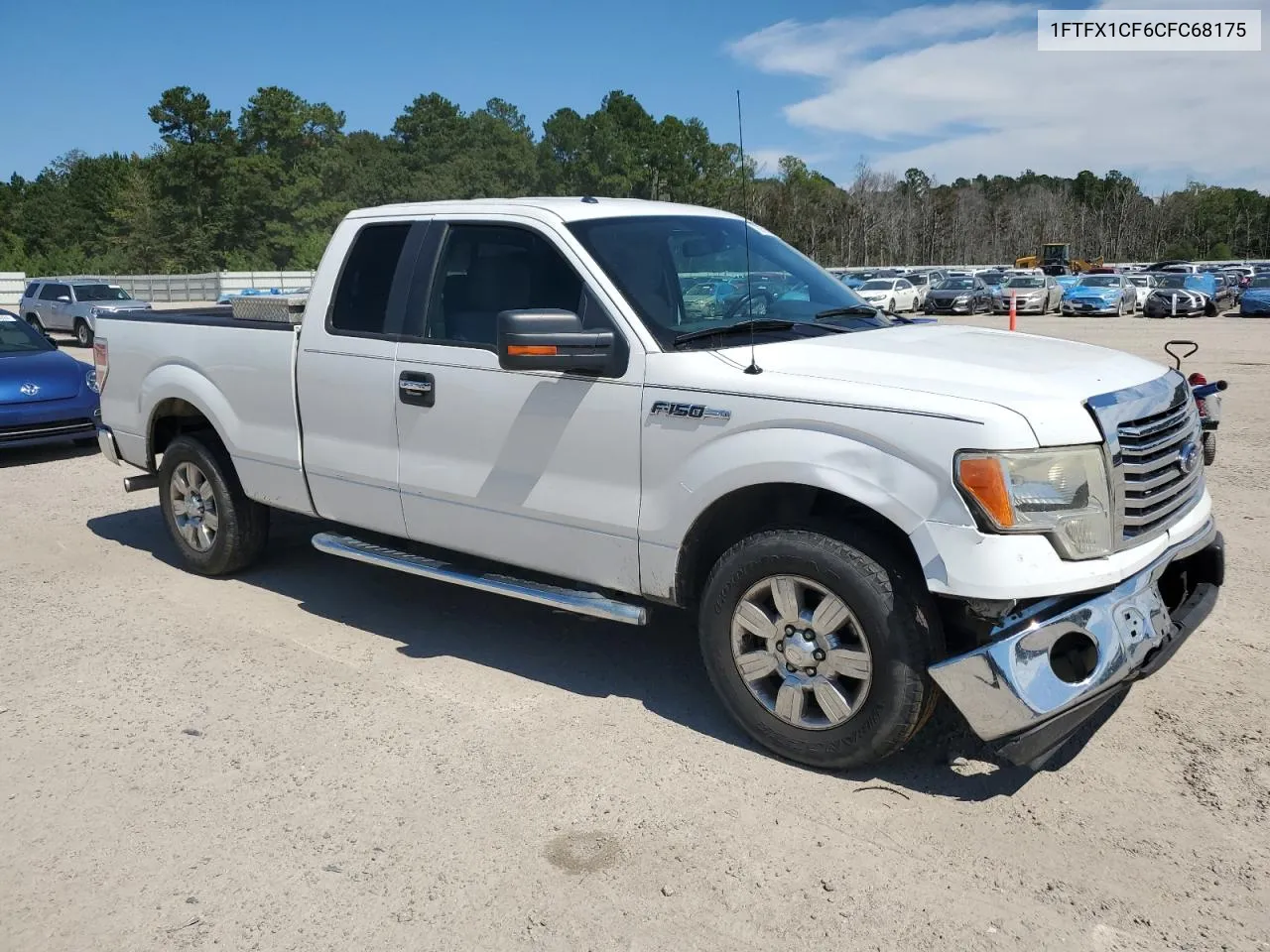 2012 Ford F150 Super Cab VIN: 1FTFX1CF6CFC68175 Lot: 70751824