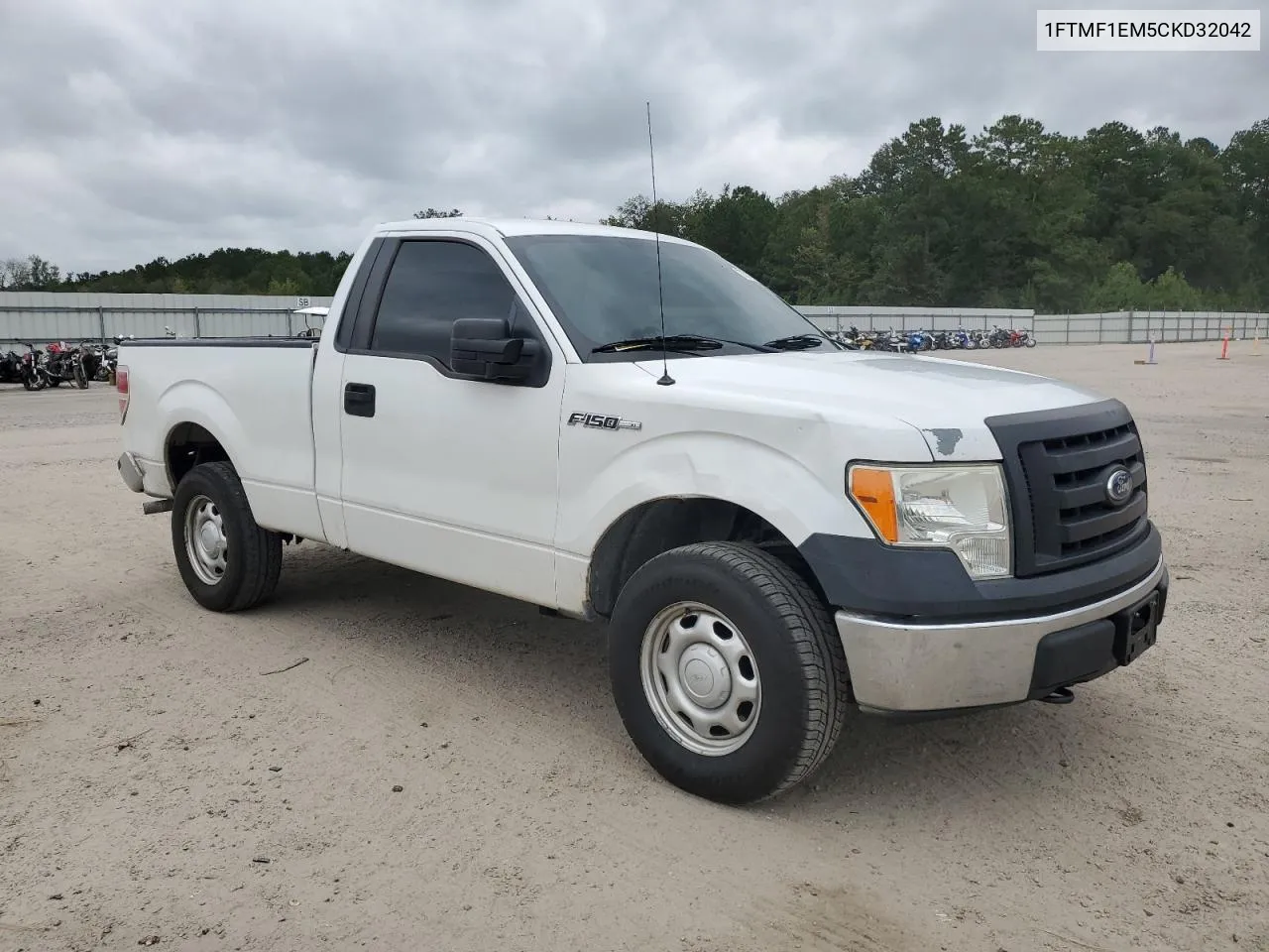 2012 Ford F150 VIN: 1FTMF1EM5CKD32042 Lot: 70772444