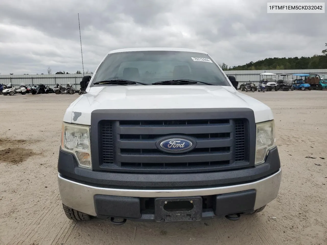 2012 Ford F150 VIN: 1FTMF1EM5CKD32042 Lot: 70772444