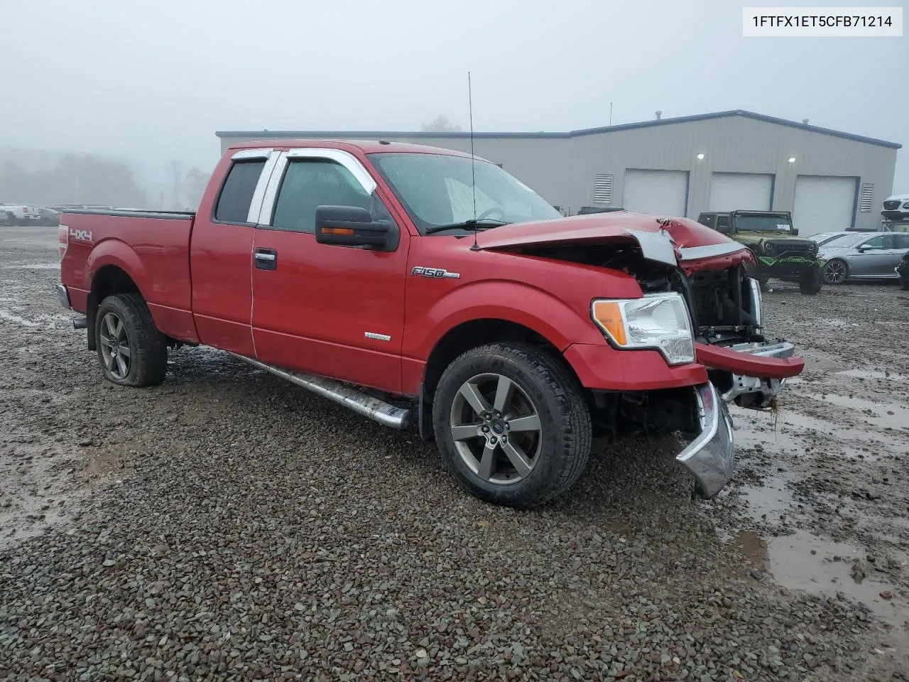 2012 Ford F150 Super Cab VIN: 1FTFX1ET5CFB71214 Lot: 70819784