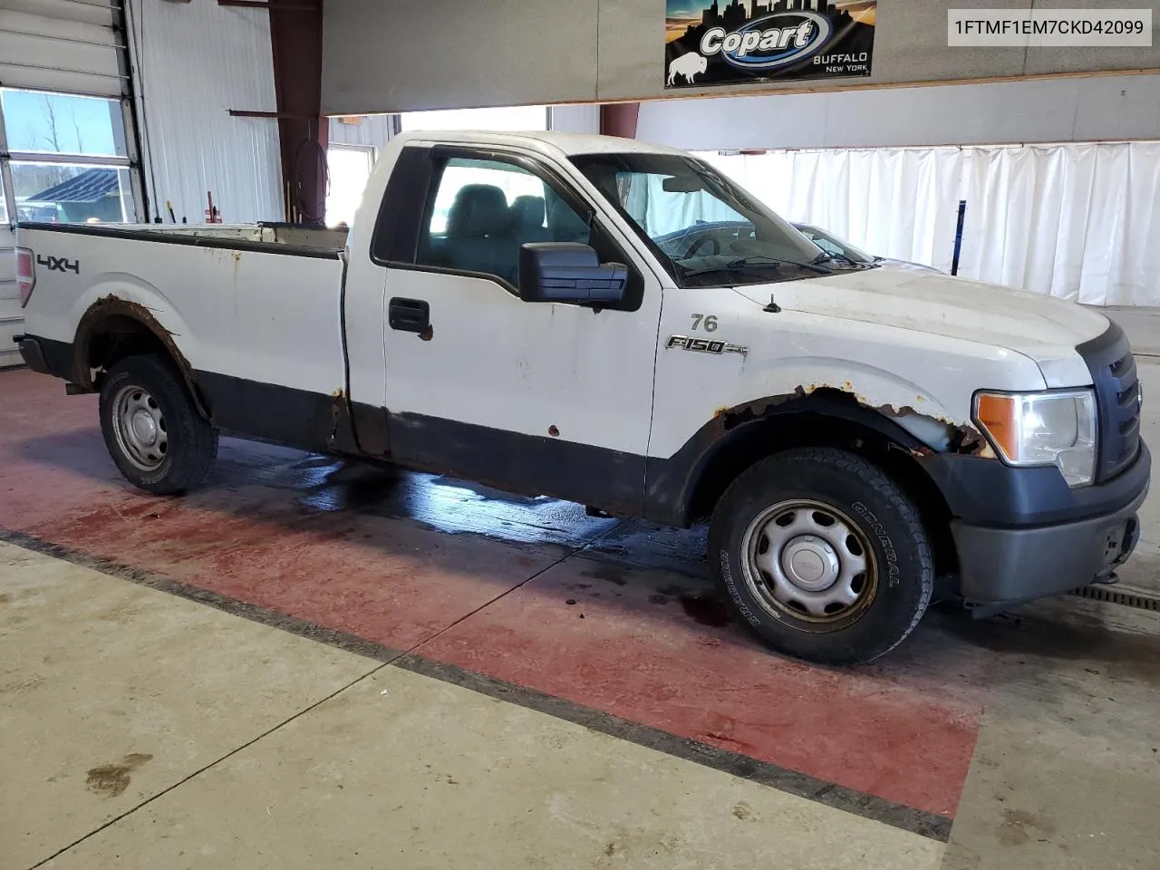 1FTMF1EM7CKD42099 2012 Ford F150