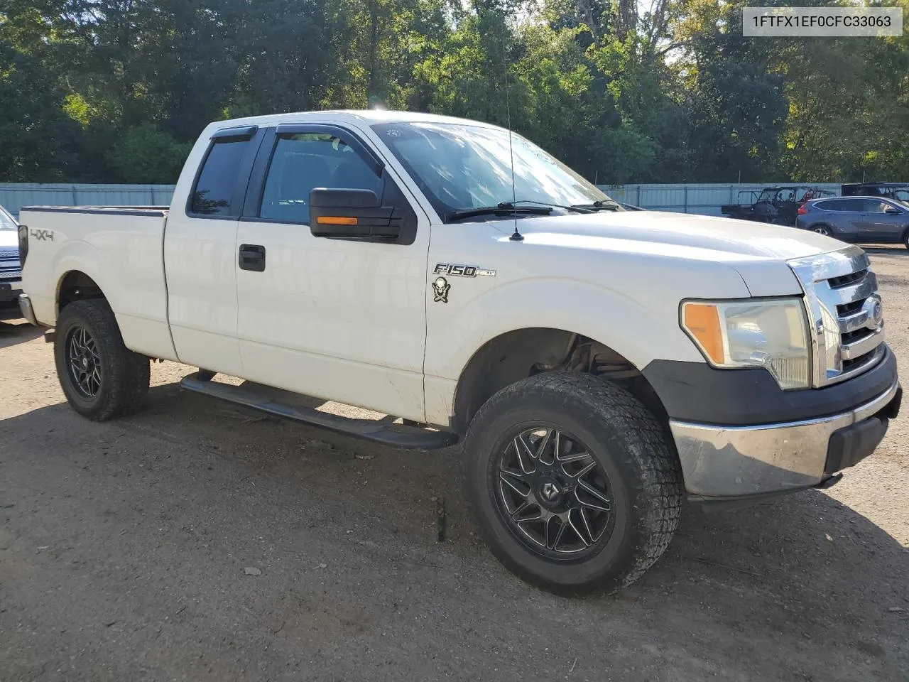 1FTFX1EF0CFC33063 2012 Ford F150 Super Cab