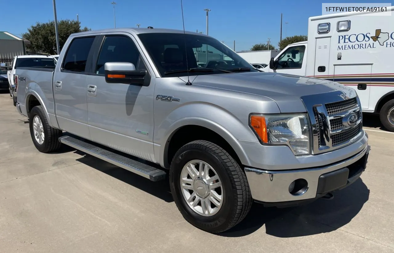 2012 Ford F150 Supercrew VIN: 1FTFW1ET0CFA69161 Lot: 71035874