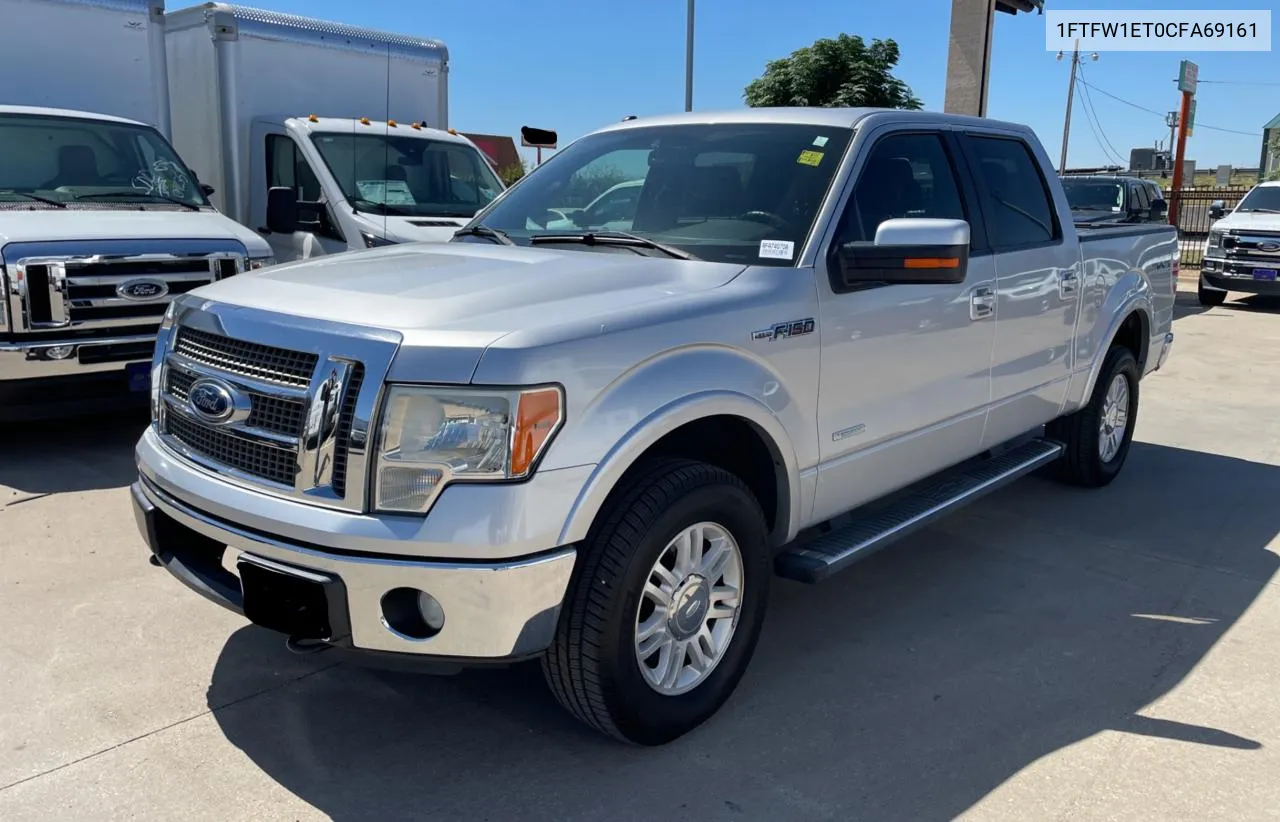 2012 Ford F150 Supercrew VIN: 1FTFW1ET0CFA69161 Lot: 71035874