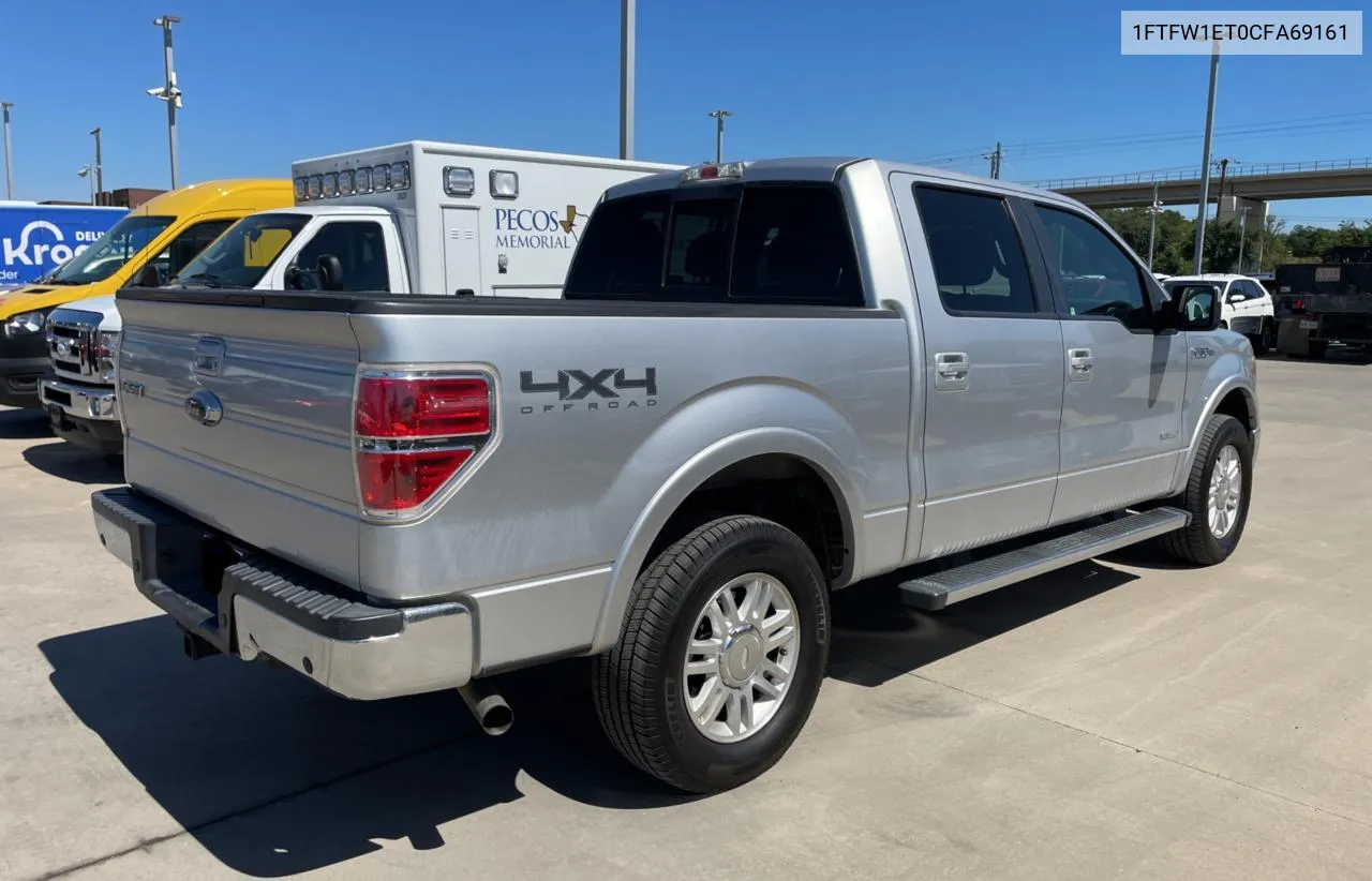 2012 Ford F150 Supercrew VIN: 1FTFW1ET0CFA69161 Lot: 71035874