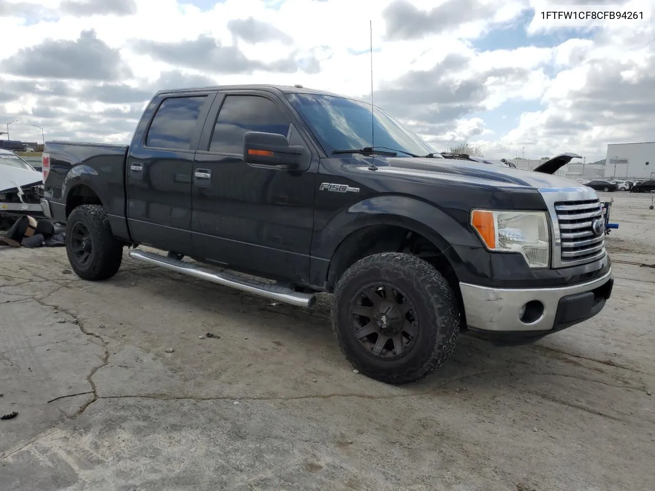 2012 Ford F150 Supercrew VIN: 1FTFW1CF8CFB94261 Lot: 71216074